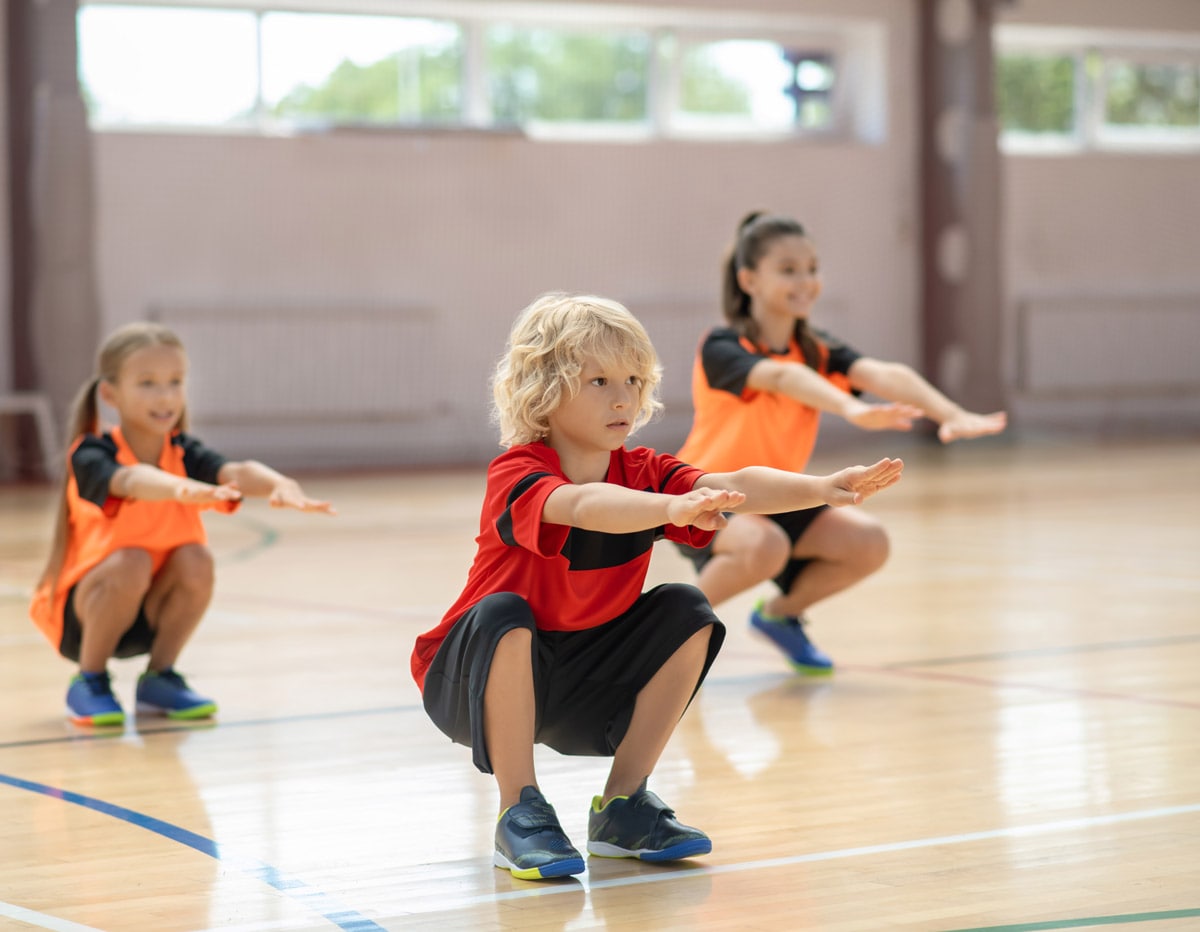 Cours De Sport Mixte Ecole