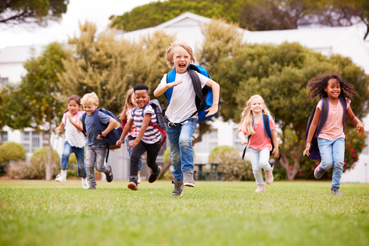 Eleves Qui Cours Jardin